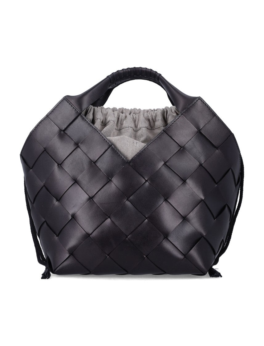 Dragon Diffusion Botteghe Woven Leather Handbag
