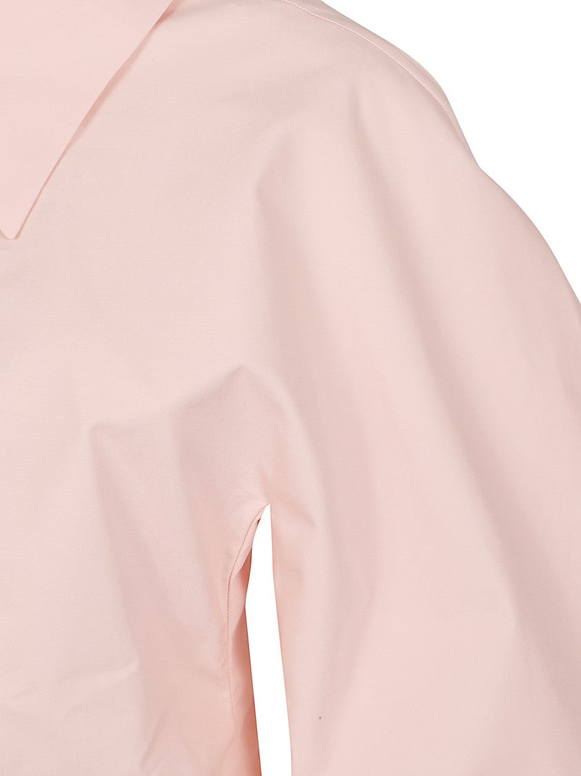 Givenchy Structured Cotton Poplin Long-Sleeved Shirt With Puffed Sleeves