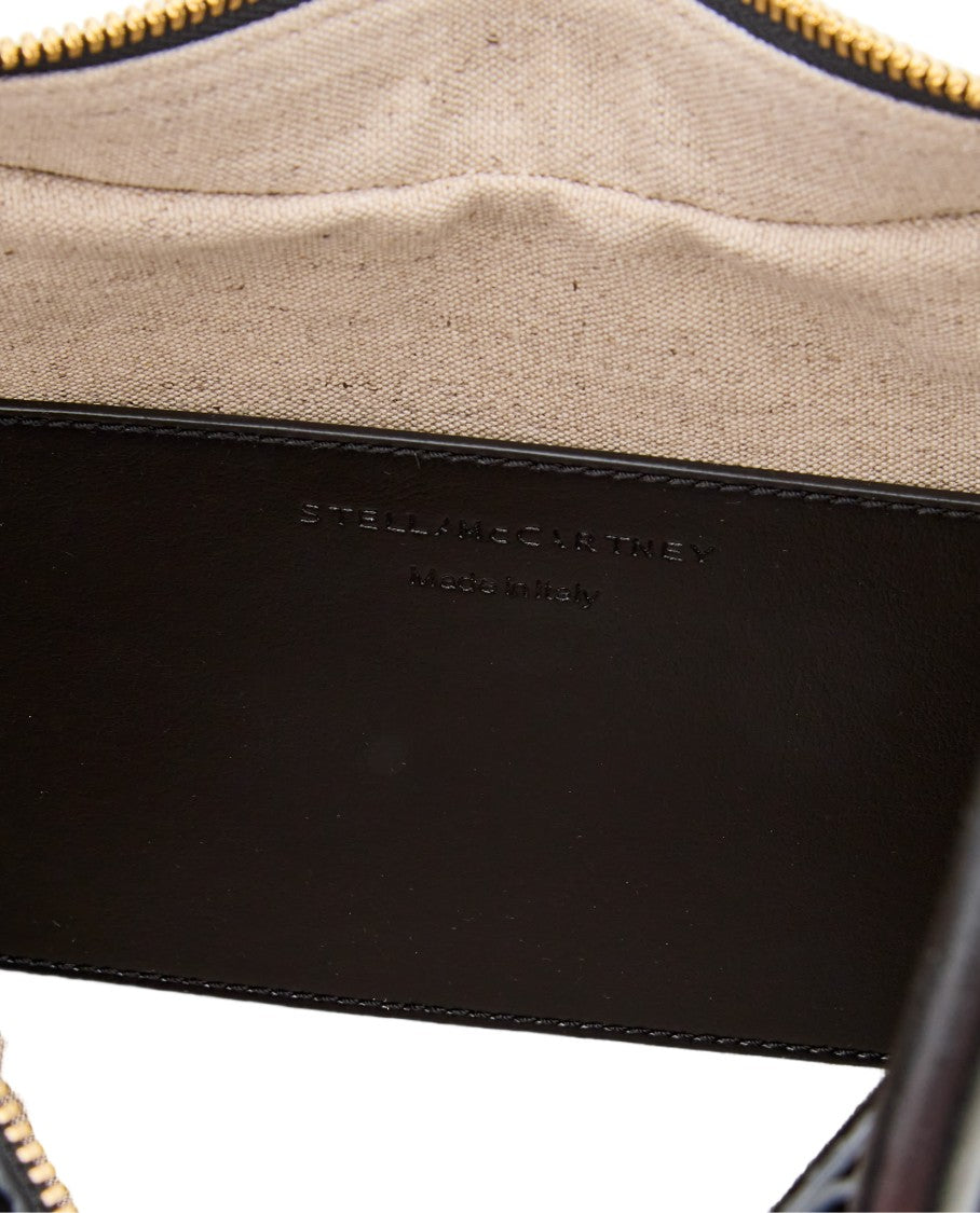 Stella Mccartney Ryder Shoulder Bag With Graded Leather And Brass Lock
