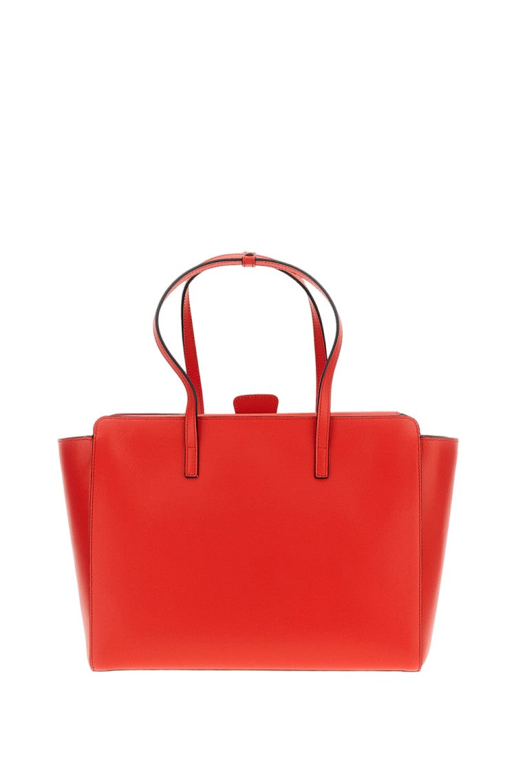 Hidesins Red Flap L Suede Leather Crossbody Bag