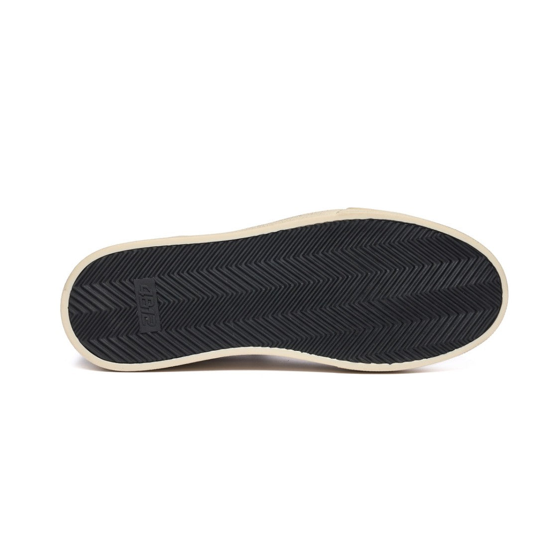4B12 Minimalist Low-Top Sneakers Leather Suede Panelling