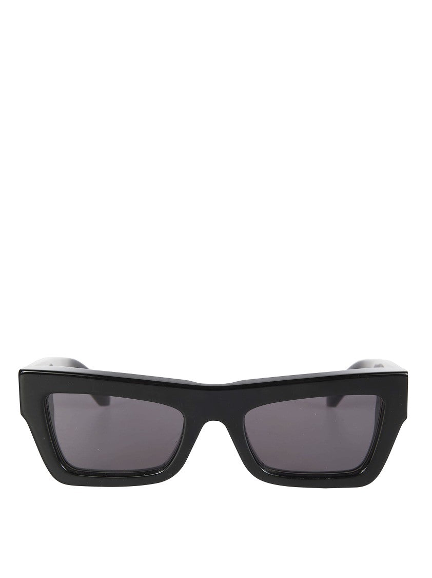 Off-White Black Charleston Acrylic Angular Sunglasses