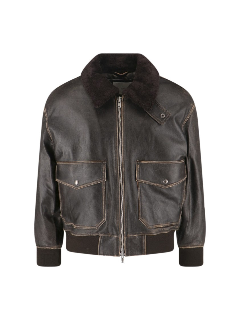 Dunst Lambskin Jacket – Brown