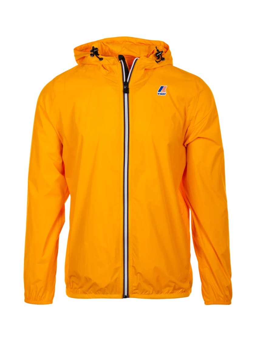 K-Way Orange Le Vrai Hooded Jacket