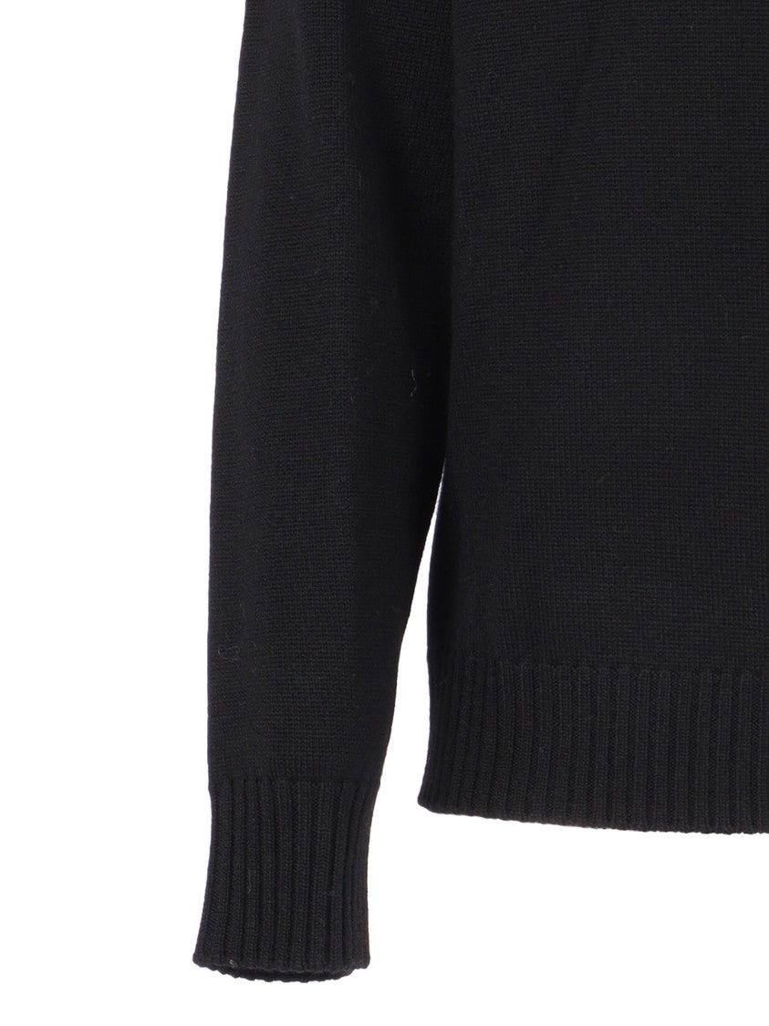 Ballantyne Turtleneck Pullover In Fine Knit Wool