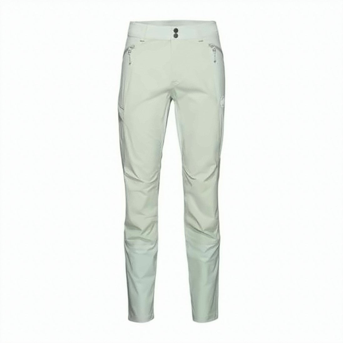 Mammut Slim Tailored Straight Pants With Zippered Pockets