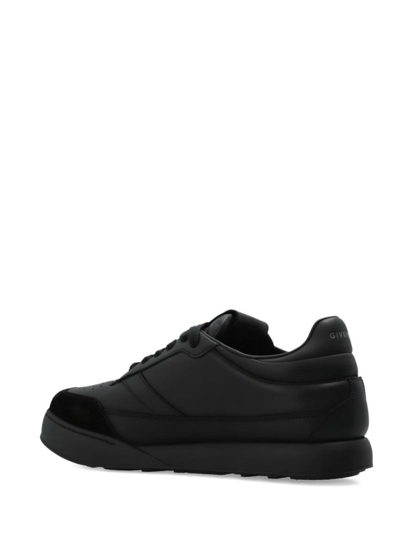 Givenchy Black Calf Leather Low-Profile Flat Shoes