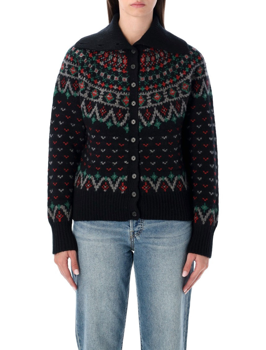 Polo Ralph Lauren Polo Fair Isle Wool-Blend Cardigan