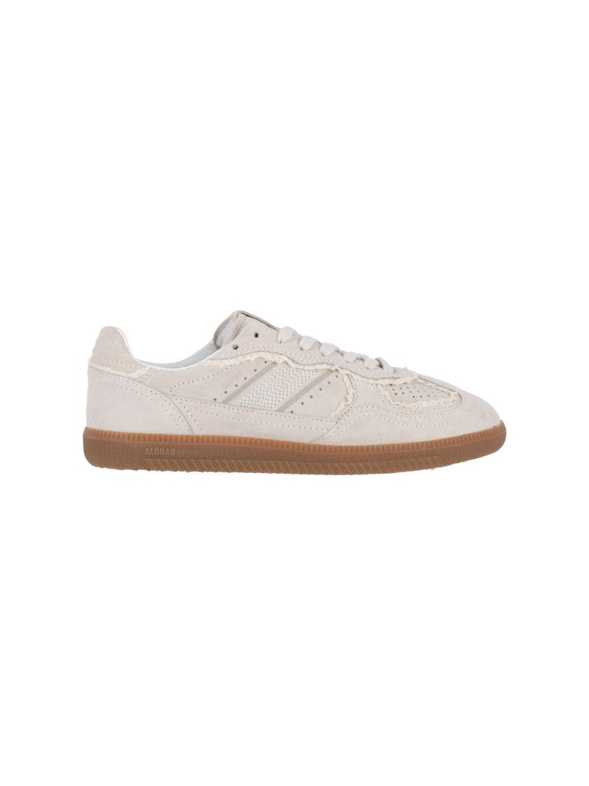 Alohas Cream Tb 490 Suede Crochet Sneakers