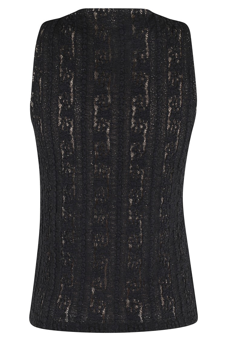Vince High Neck Sleeveless Sweater