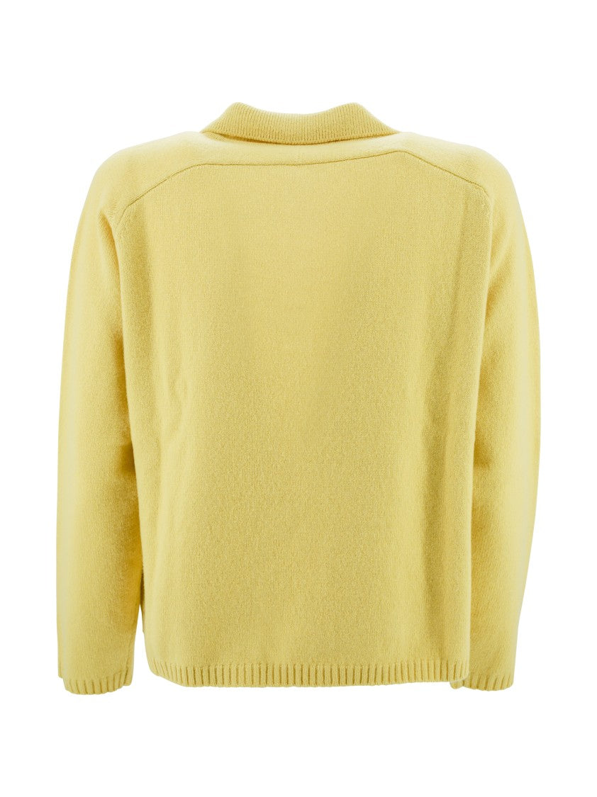Kangra Light Yellow Knit Sweater