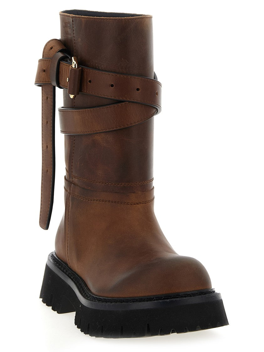Moschino 'Brick' Boots