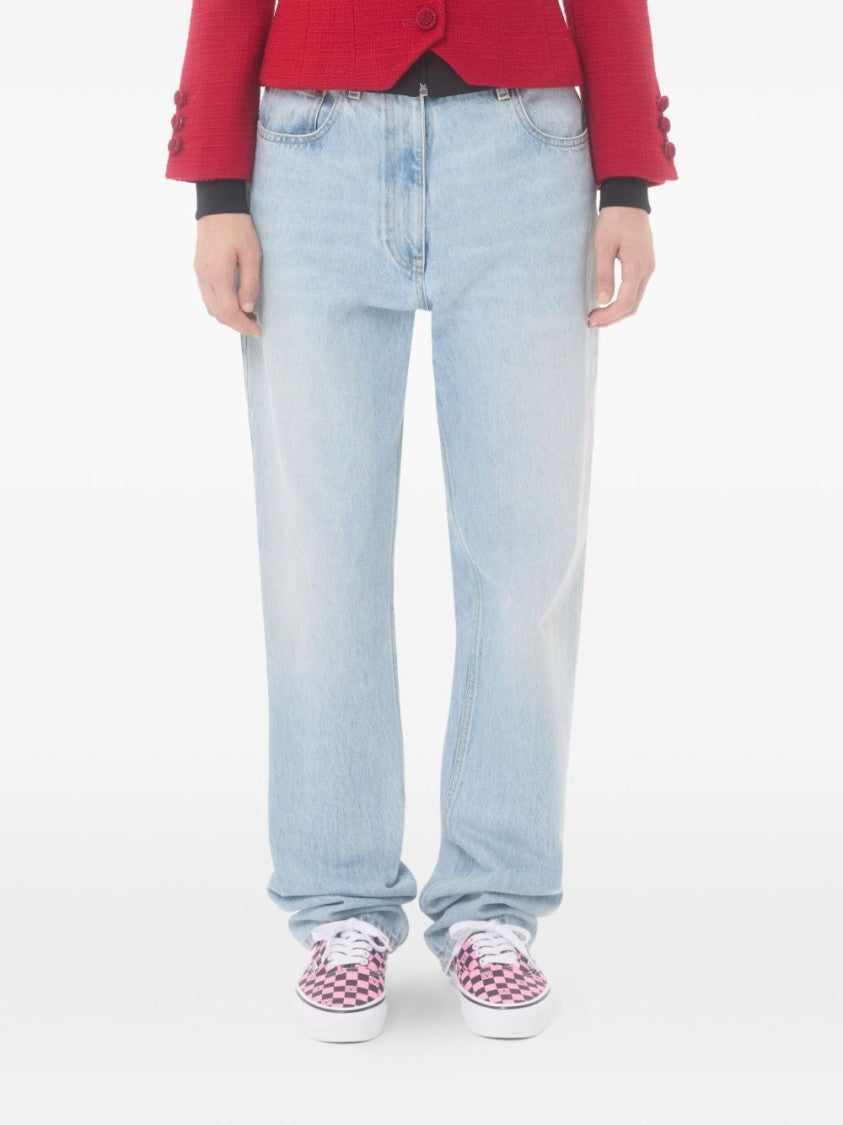 Valentino Garavani Light Blue Denim Trousers