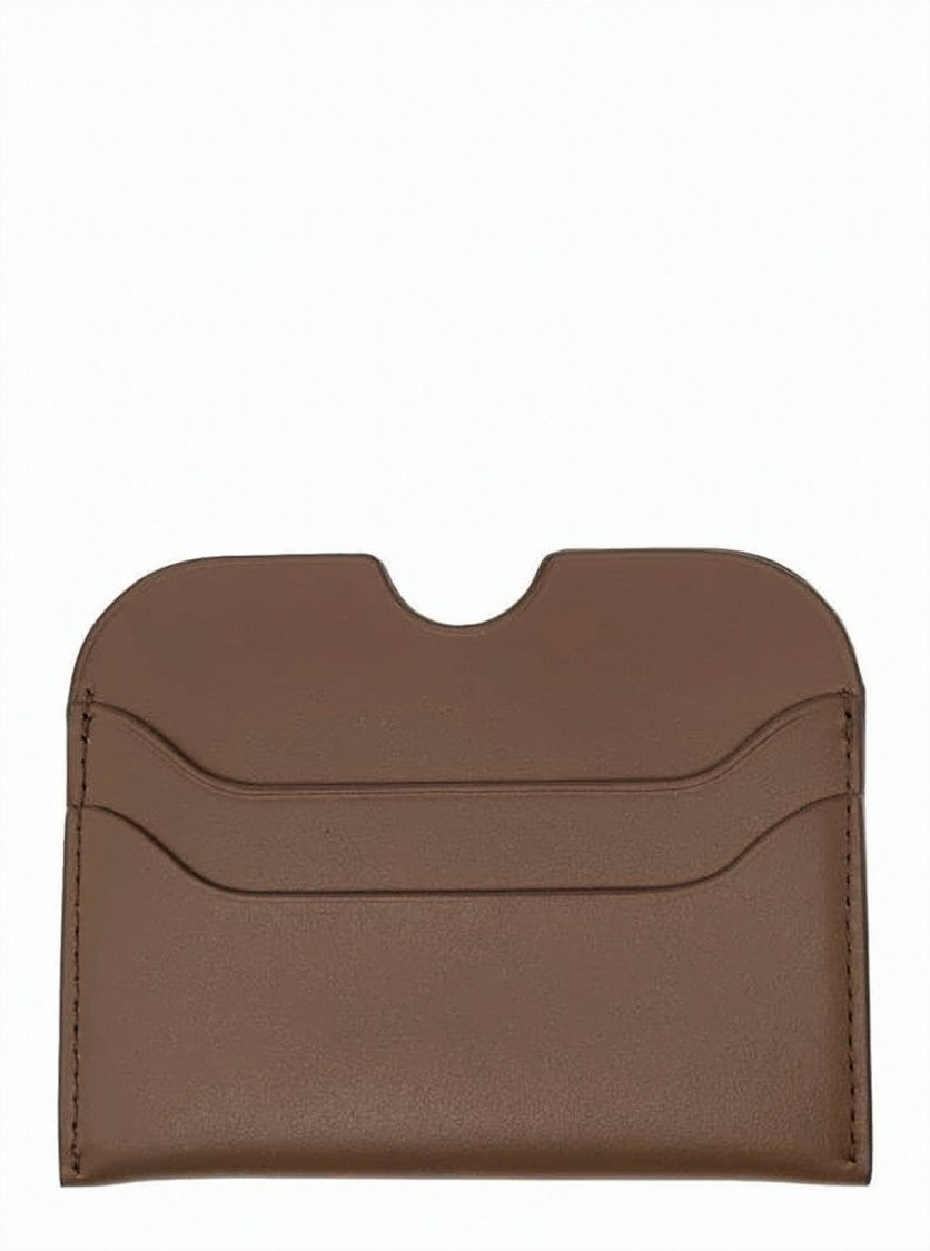 Acne Studios Minimalist Calf Leather Cardholder