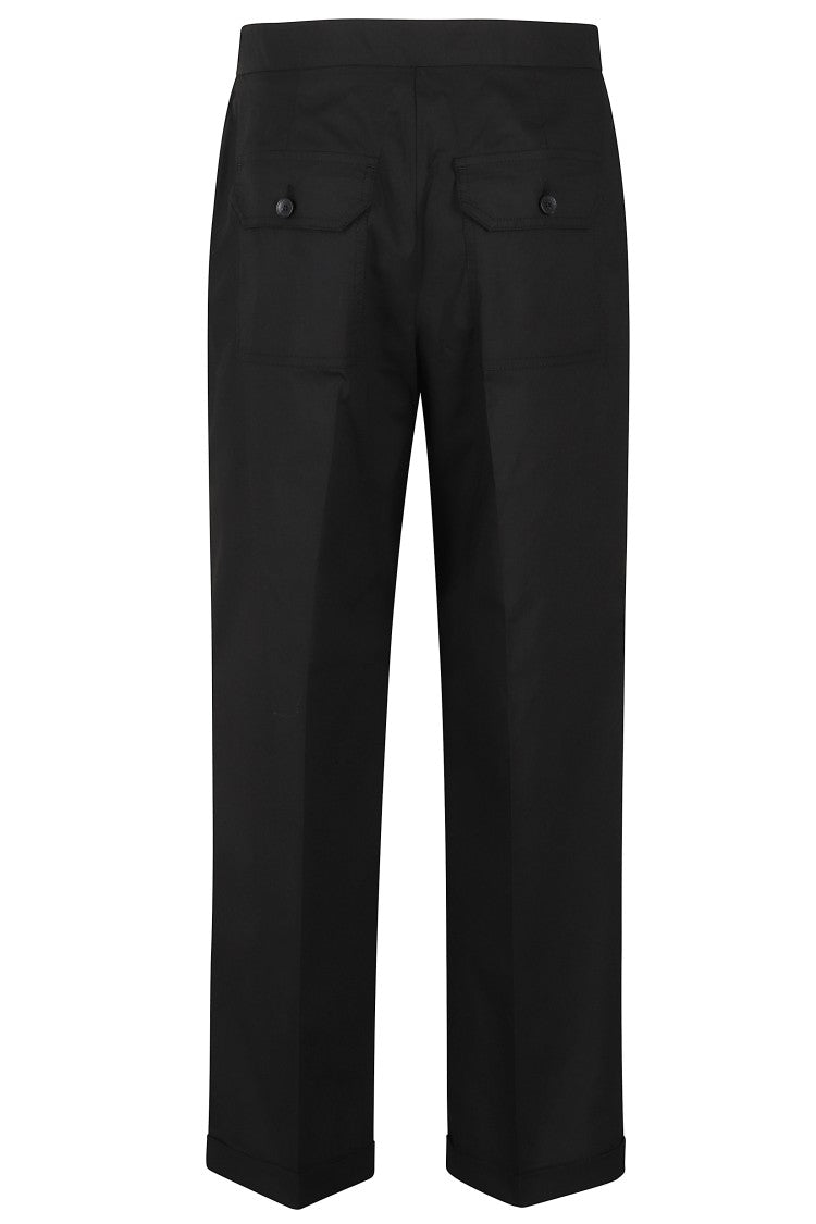 Seventy Lace-Detail Knitwear Pants - Black