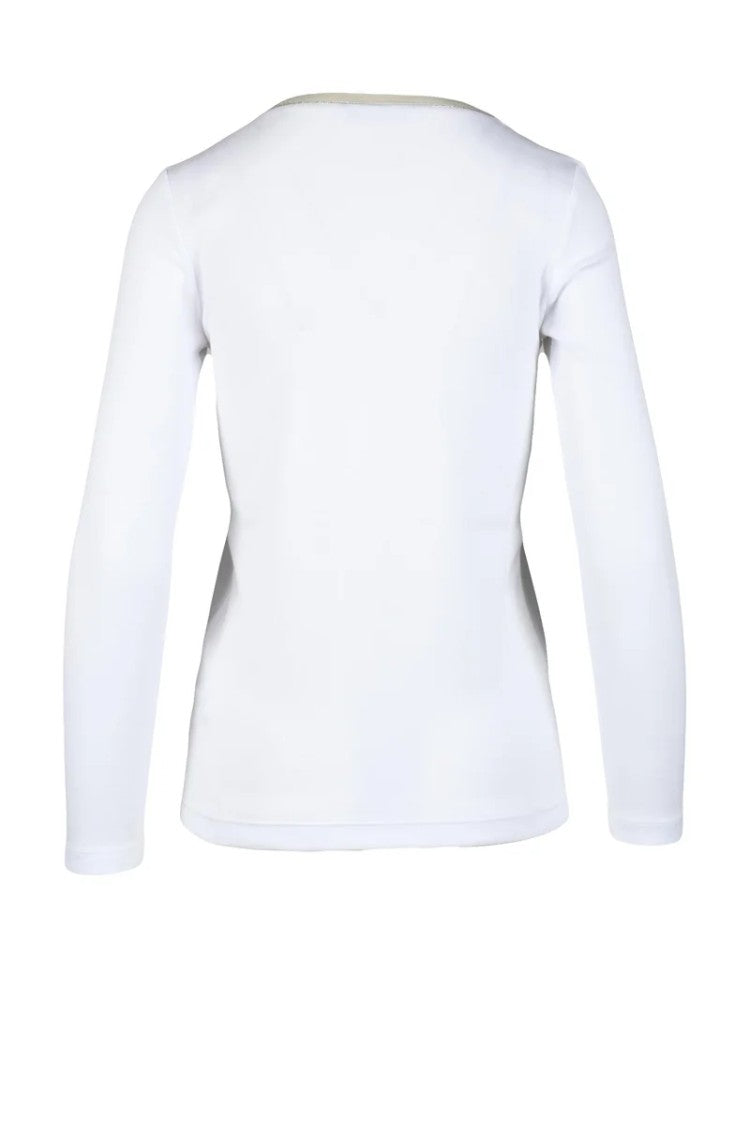 Fabiana Filippi Stretch T-Shirt - White