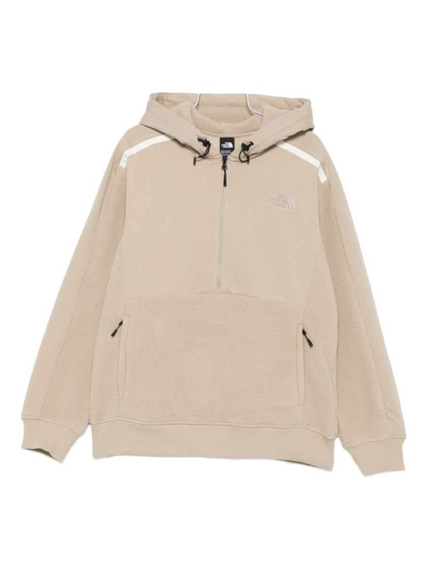 The North Face Half-Zip Pullover Sweater With Adjustable Hood