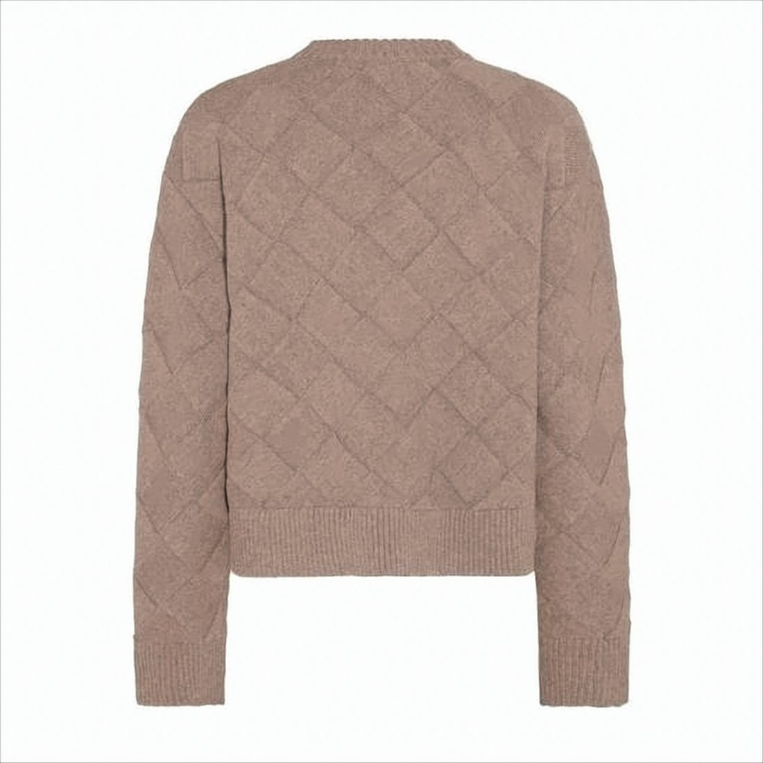 Bottega Veneta Textured Diamond Pattern Sweater