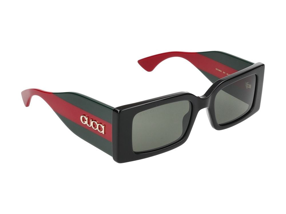 Gucci Sunglasses Gg1860s 001 Black Green Grey 52/20/135