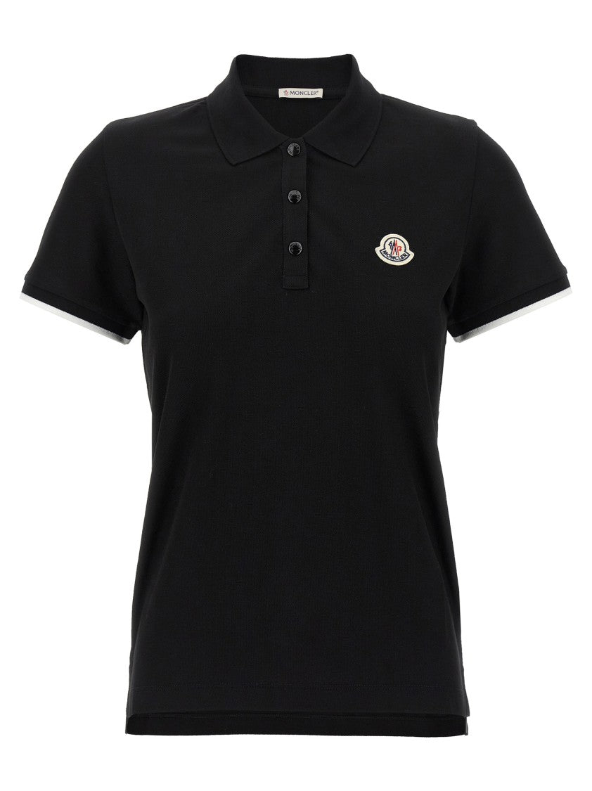 Moncler Logo Patch Polo Shirt