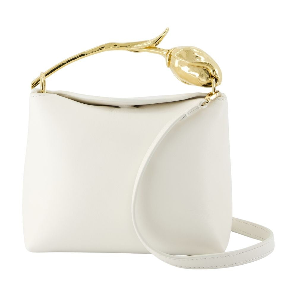 Erdem Mini Bloom Handbag With Gold-Tone Floral Handle