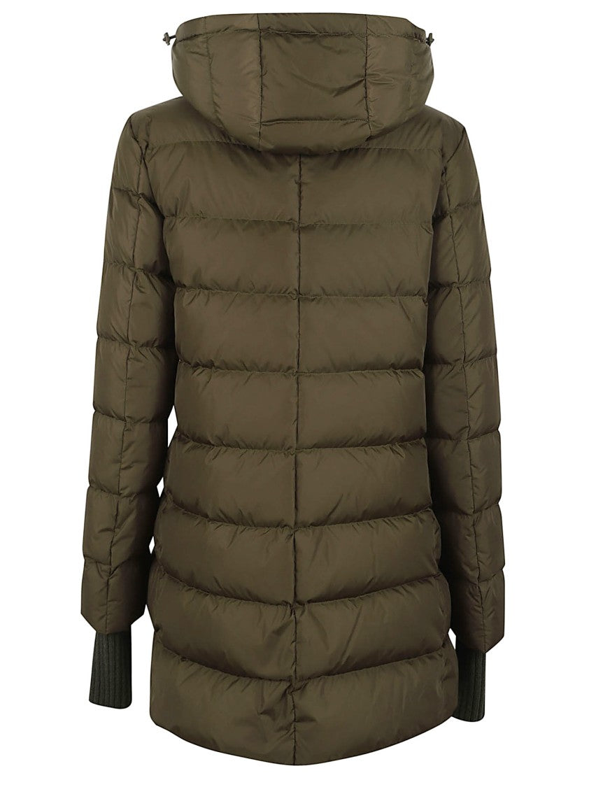 Herno Quilted Down Coat With Hood