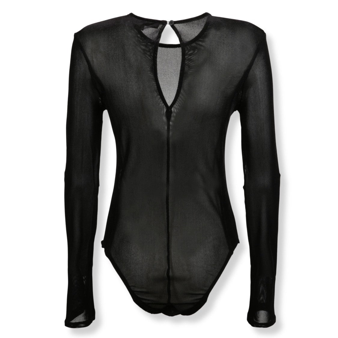Remain Velvet Mesh Bodysuit With Contoured Silhouette
