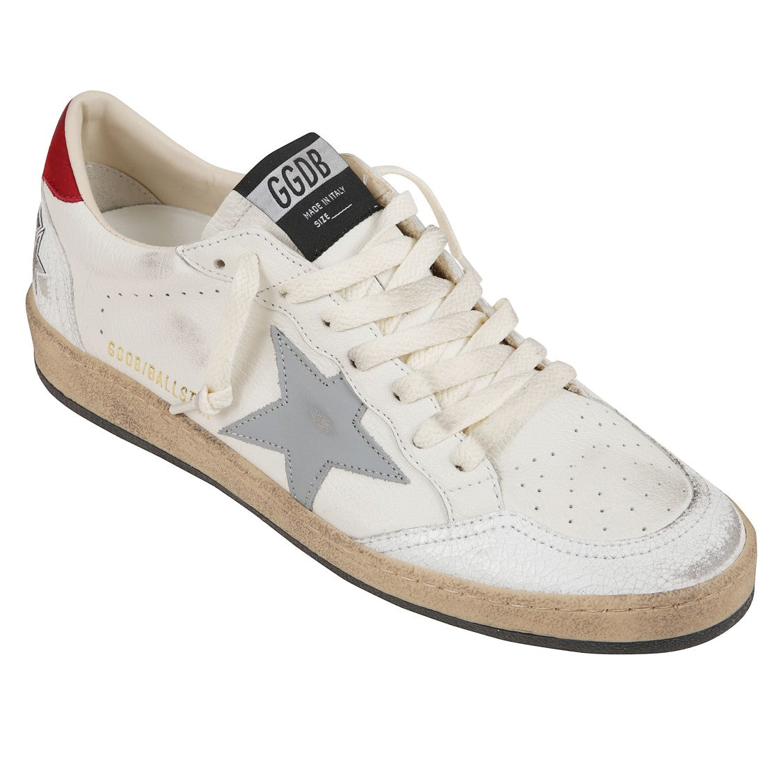 Golden Goose White Nappa Vintage Sneakers