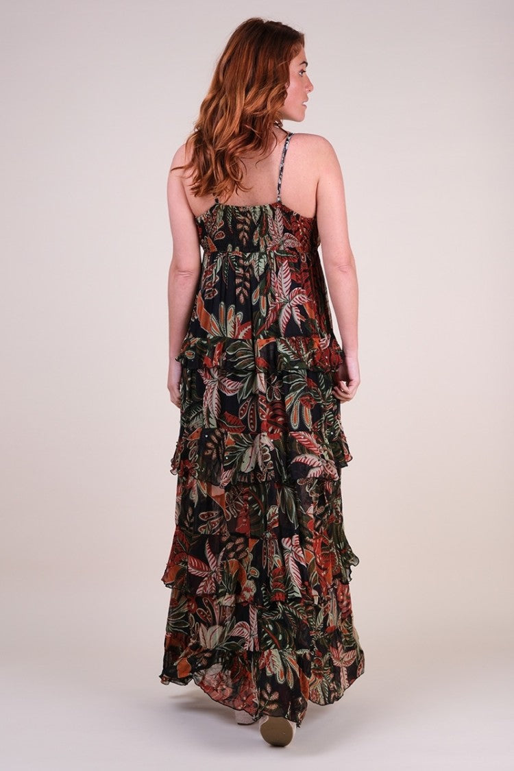 Miss June Floriana Long Dress