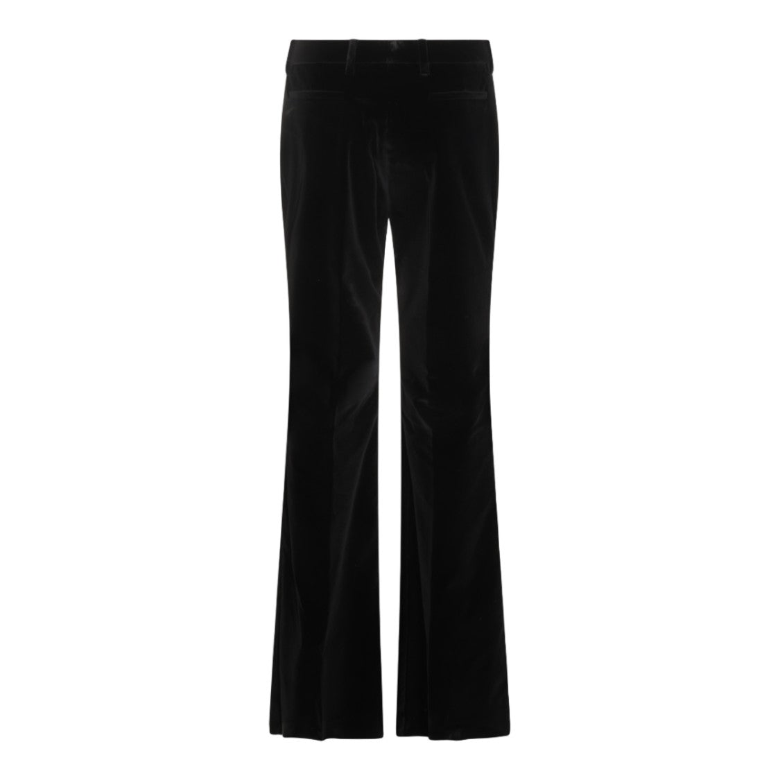 Etro Fitted Black Trousers With Subtle Bootcut