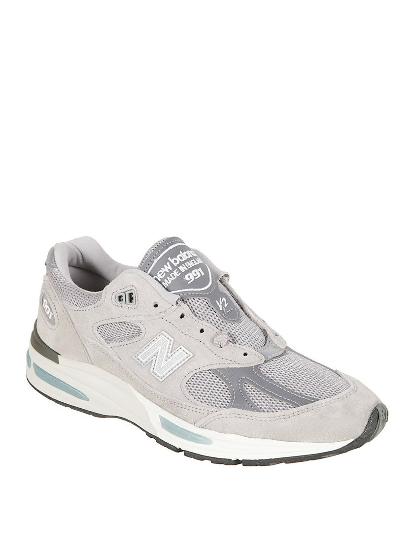 New Balance Low-Top Suede And Mesh Sneakers