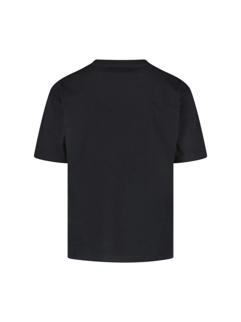 Valentino Black Panther Crewneck Cotton T-Shirt