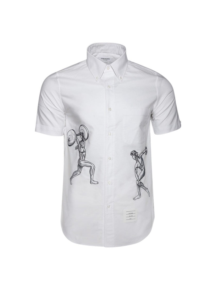 Thom Browne Olympic Athletes Shirt White