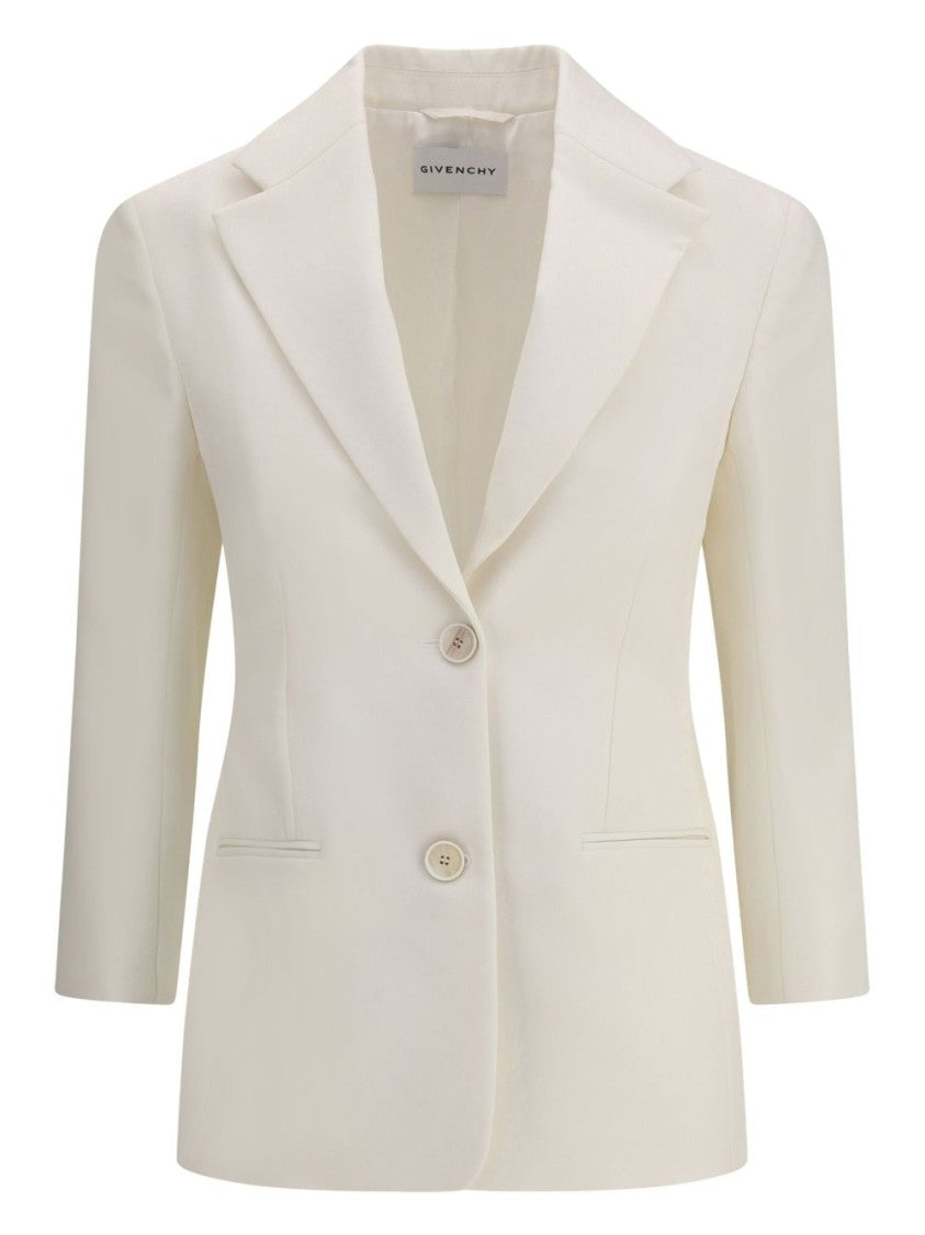 Givenchy Single Breasted Jacket In Wool