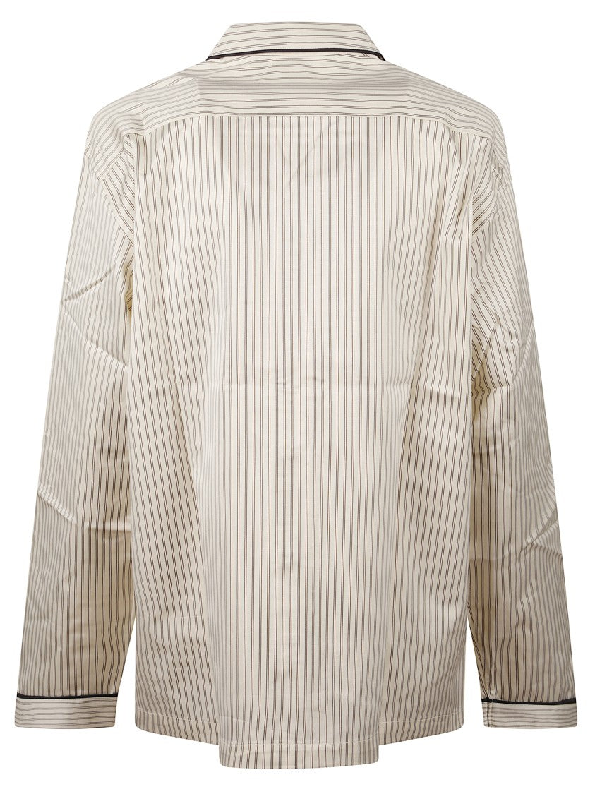 Tekla Sateen Pyjamas Shirt In Organic Cotton