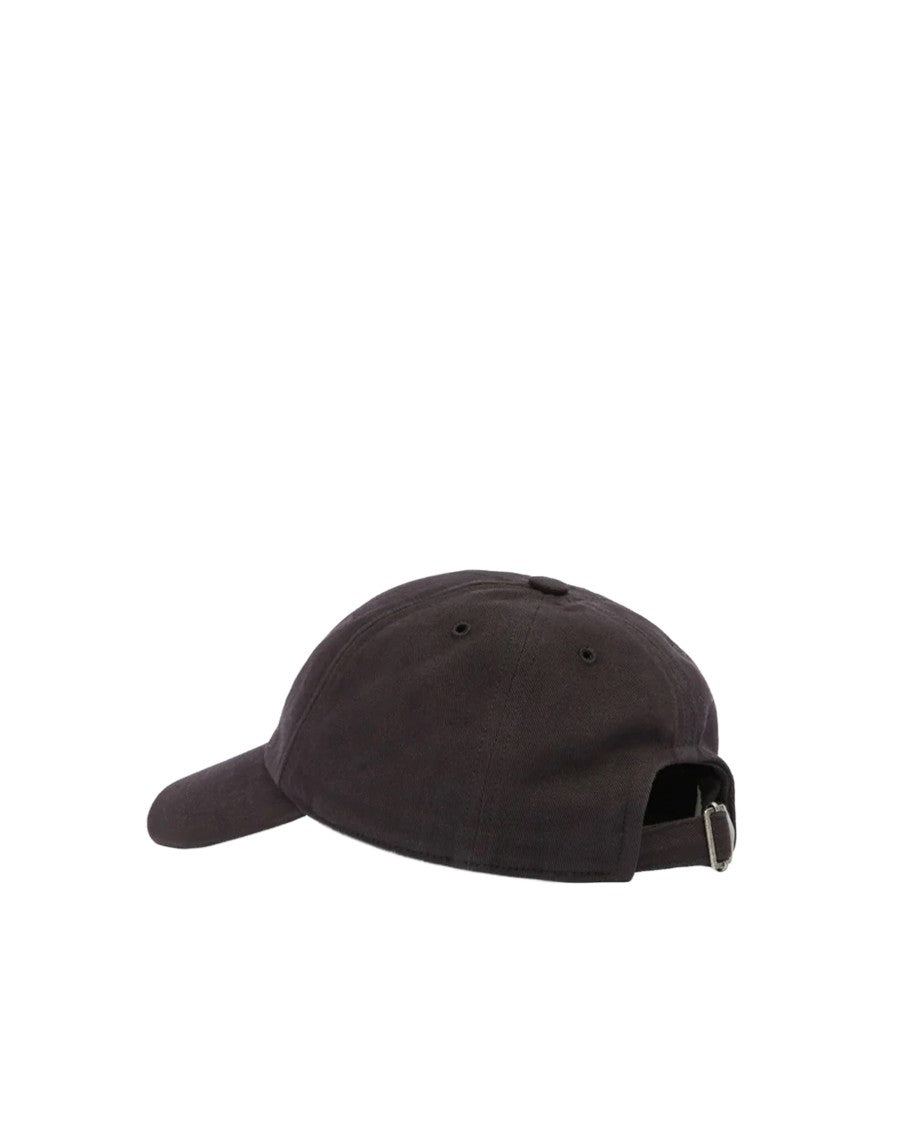 Isabel Marant Washed Black Tomas Cotton Hat