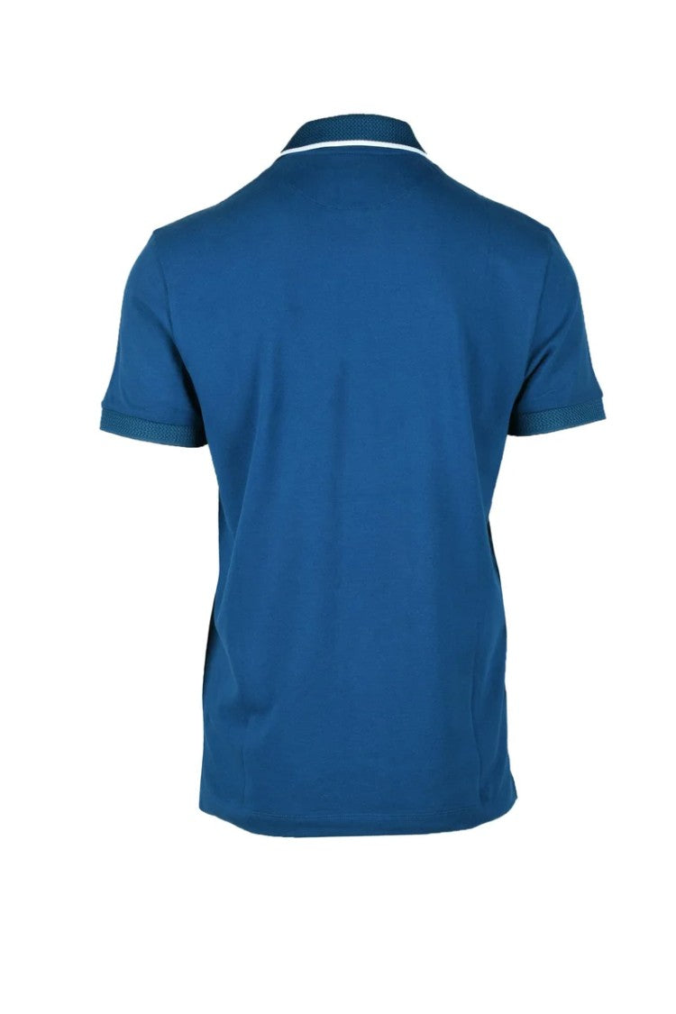 Bikkembergs Multicolor Color-Block Stretch Polo Shirt