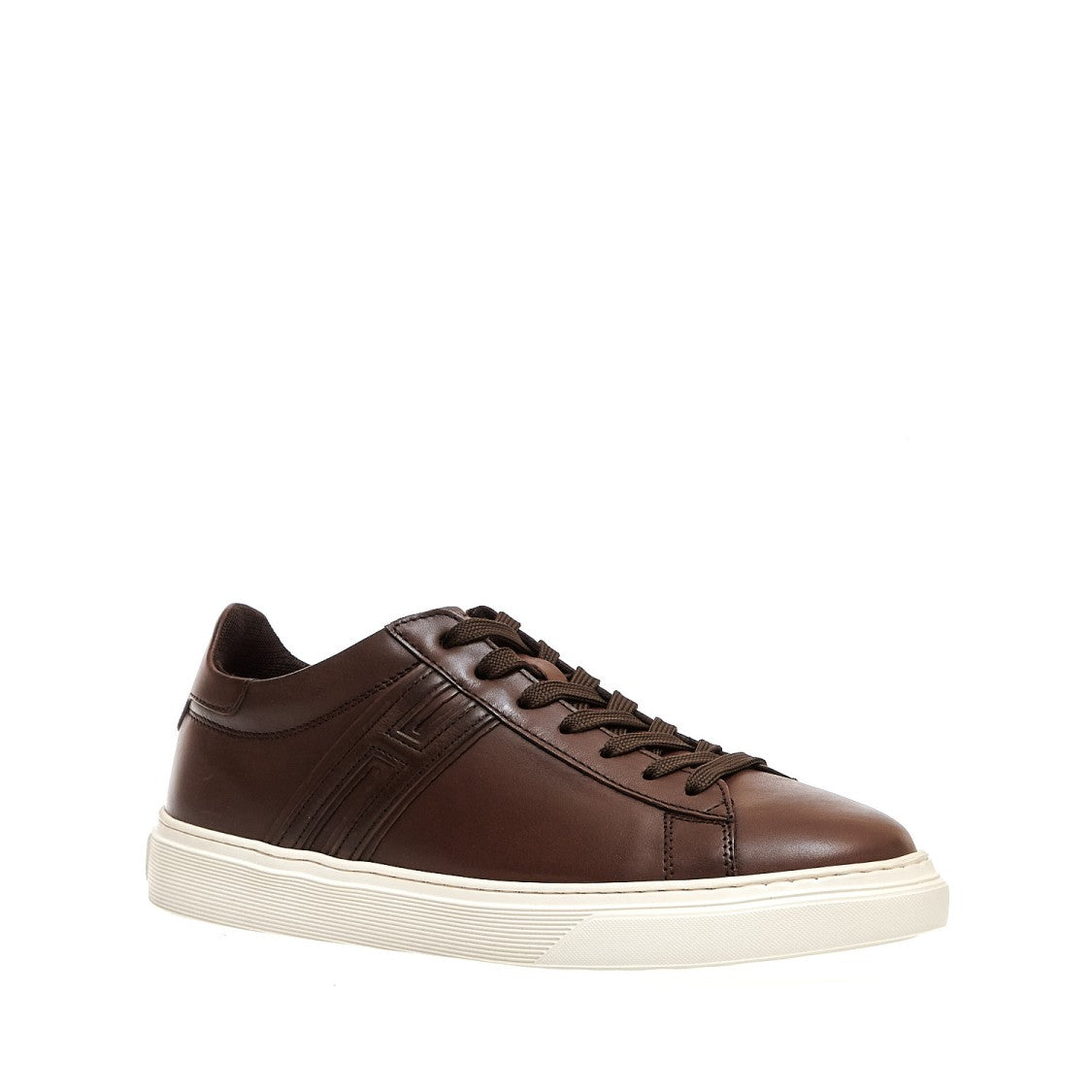 Hogan Brushed Leather Sneakers