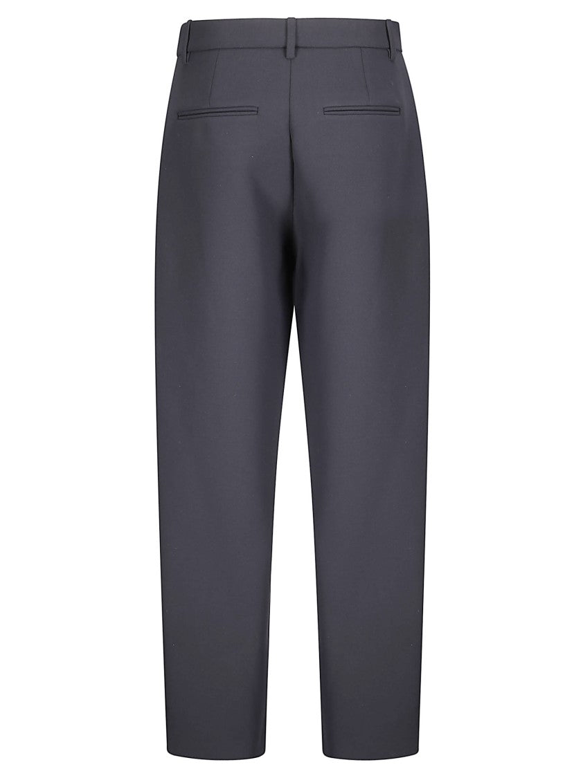 Khaite Tailored Silhouette August Pant In Smooth Polyester