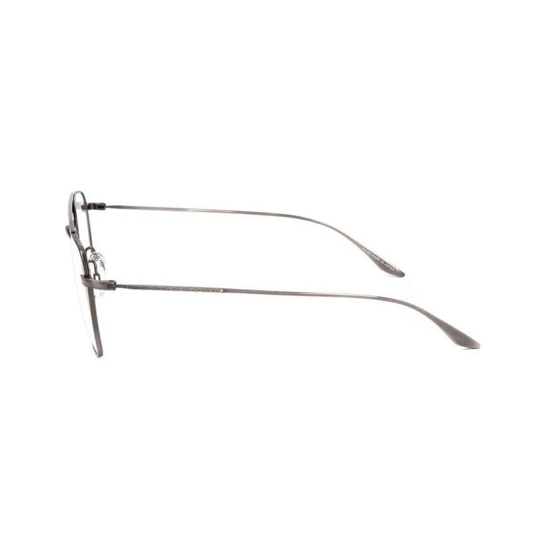 Barton Perreira Bp5022 521Tb Double Bridge Metal Frame Eyeglasses With Geometric Lenses