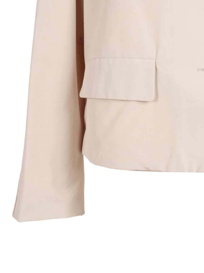 Aspesi Cropped Classic Collar Jacket