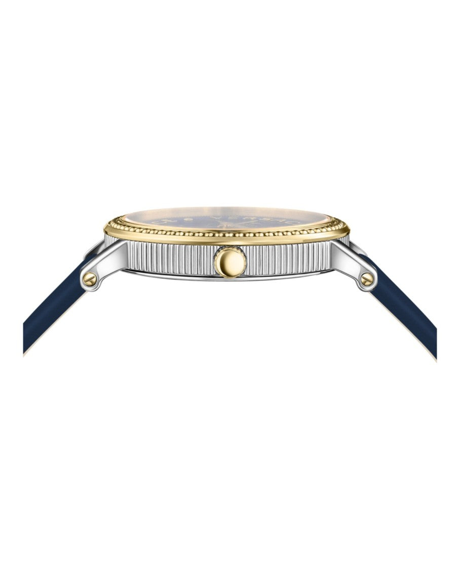 Versace V-Dollar Leather Watch
