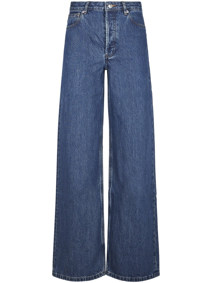 A.P.C. High-Waisted Wide-Leg Jeans With Timeless Appeal