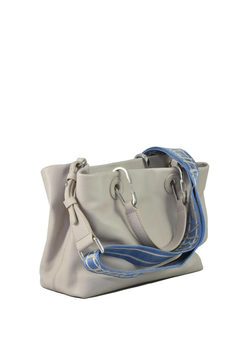 Emporio Armani Shoulder Bag - Light Grey