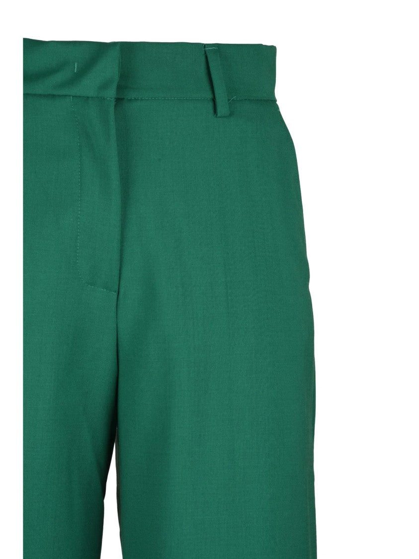 Max Mara Straight-Leg Trousers With High Waist And Concealed Fastening