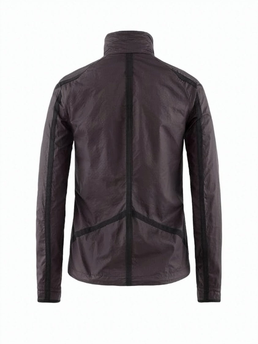 Klattermusen Fitted High Collar Jacket With Zipper Details