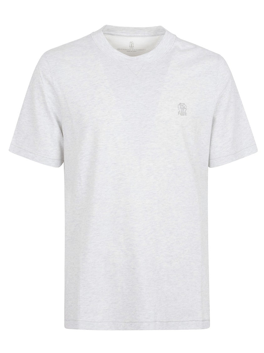 Brunello Cucinelli Classic Short-Sleeve Cotton T-Shirt