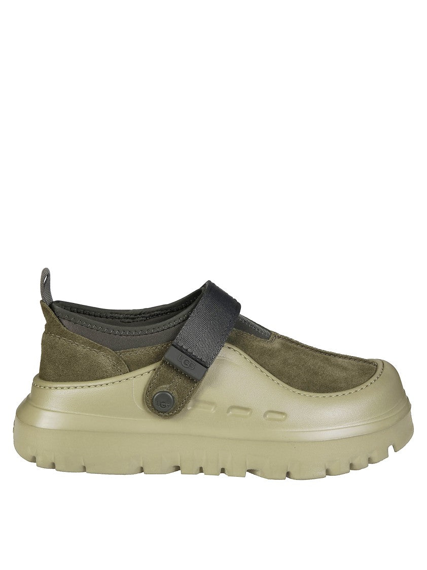 Ugg Low-Cut Utility Shoes With Rugged Sole