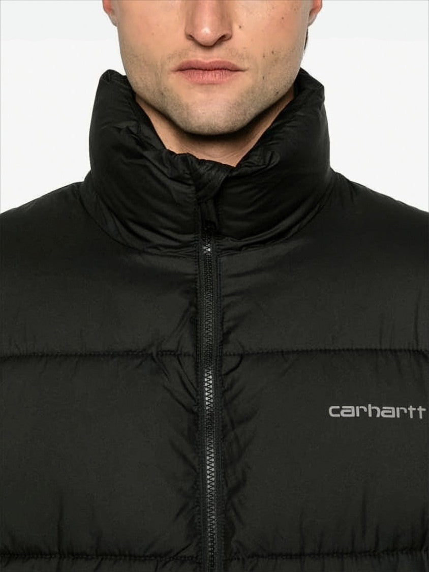 Carhartt Wip High Collar Black Puffer Jacket