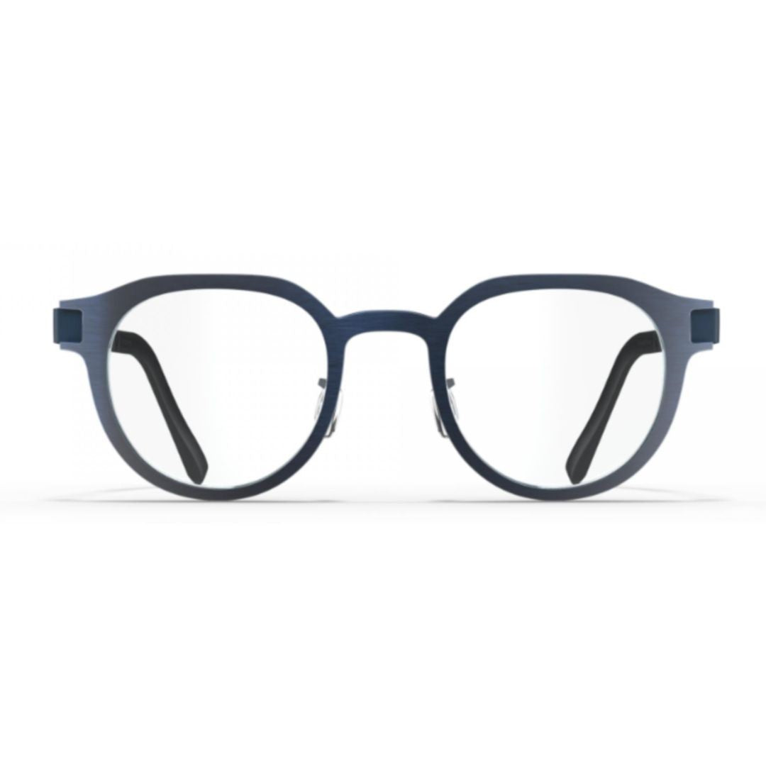 Blackfin Bf1087 Bolton Round Lens Beta-Titanium Eyeglasses With Matte Finish
